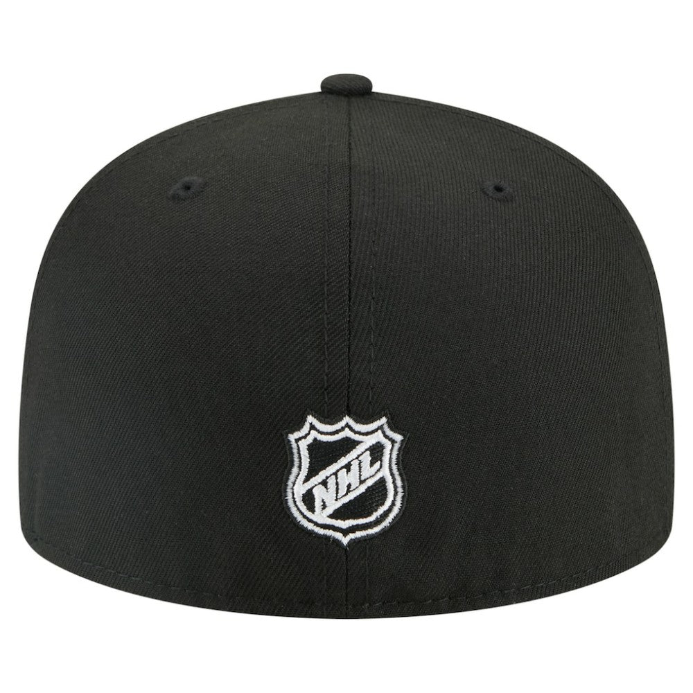 Washington Capitals New Era Faded Lines 59FIFTY Fitted Hat - Black - NHL 203126866