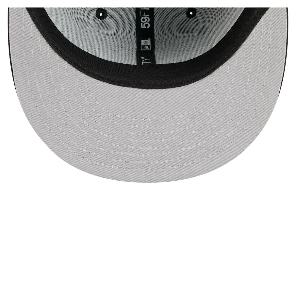 Los Angeles Kings New Era Faded Lines 59FIFTY Fitted Hat - Black - NHL 203126867