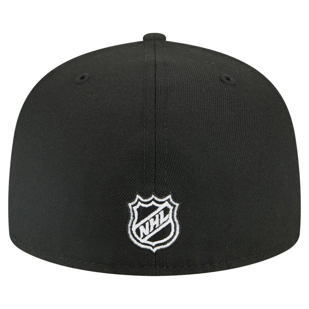 New Jersey Devils New Era Faded Lines 59FIFTY Fitted Hat - Black - NHL 203126873