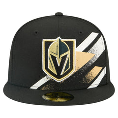 Vegas Golden Knights New Era Faded Lines 59FIFTY Fitted Hat - Black - NHL 203126877
