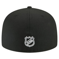 Pittsburgh Penguins New Era Faded Lines 59FIFTY Fitted Hat - Black - NHL 203126878