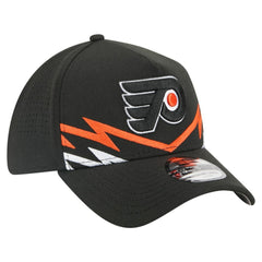 Philadelphia Flyers New Era 39THIRTY A-Frame Perforated Flex Hat - Black - NHL 203126885