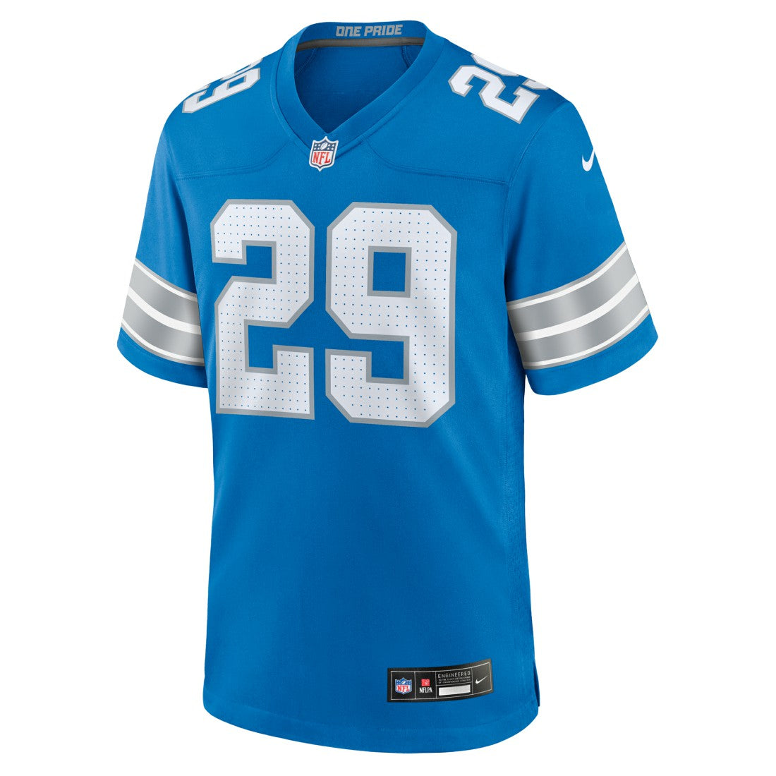 Nike Avonte Maddox Detroit Lions Team Game Jersey Blue