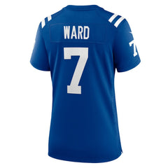 Nike Charvarius Ward Indianapolis Colts Women's Team Game Jersey Royal