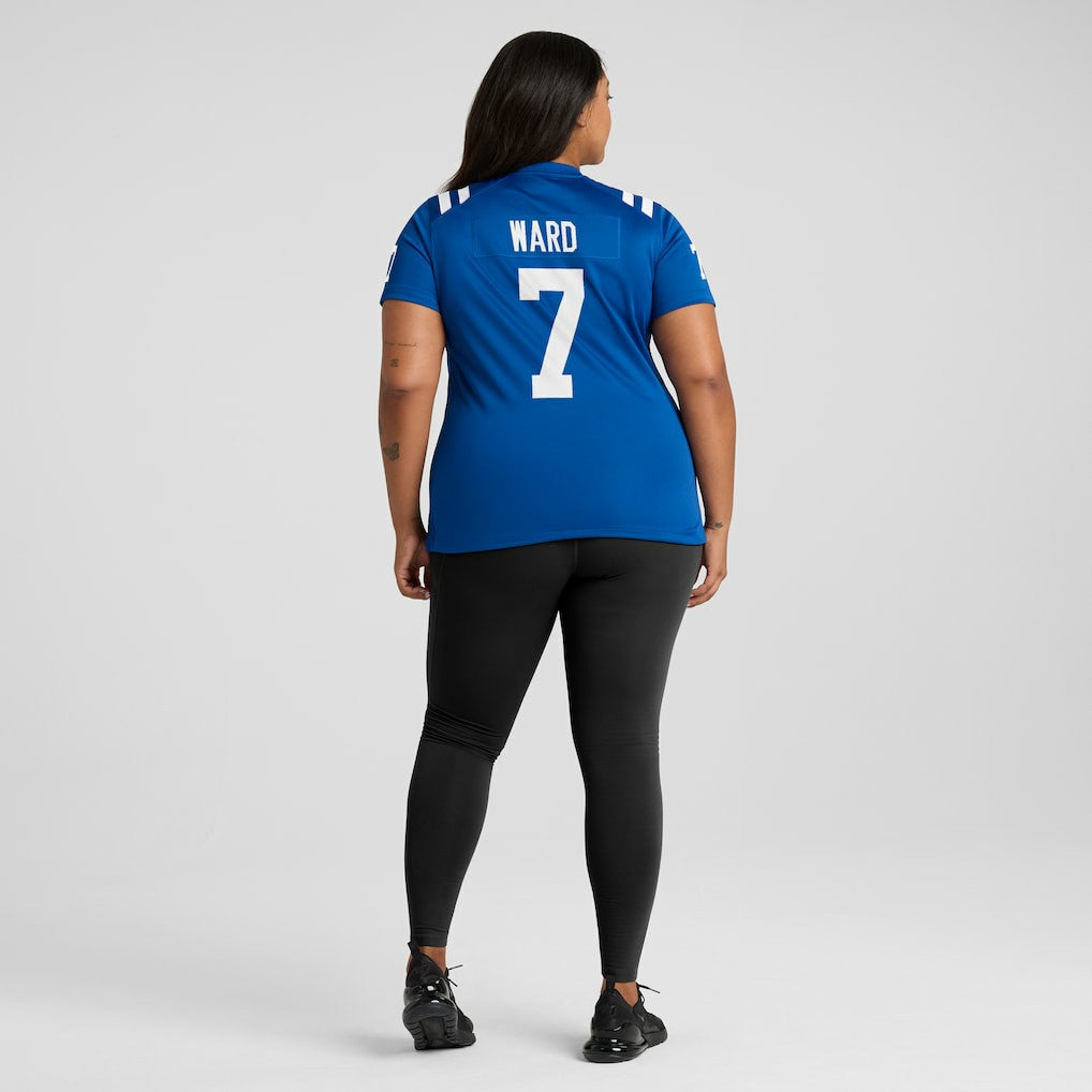 Nike Charvarius Ward Indianapolis Colts Women's Team Game Jersey Royal