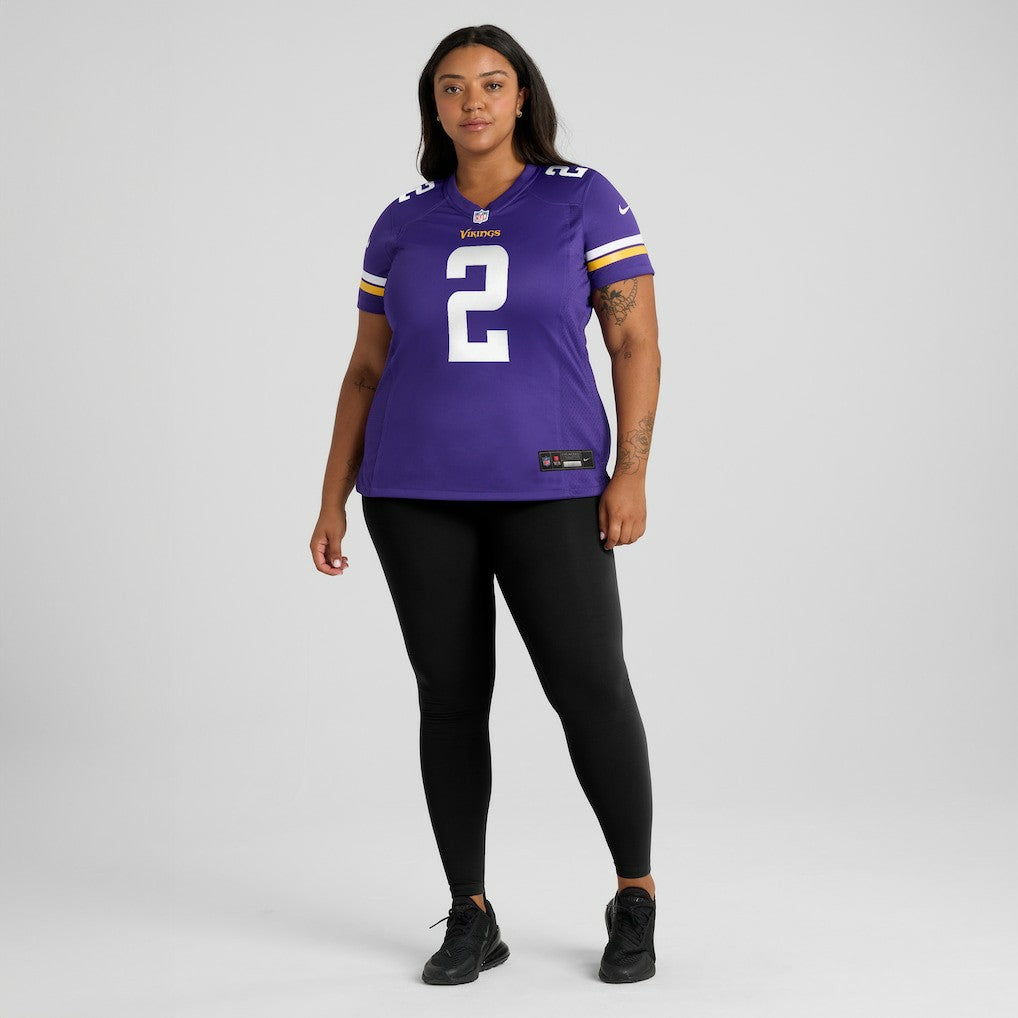 Nike Isaiah Rodgers Minnesota Vikings Women's Team Game Jersey Purple