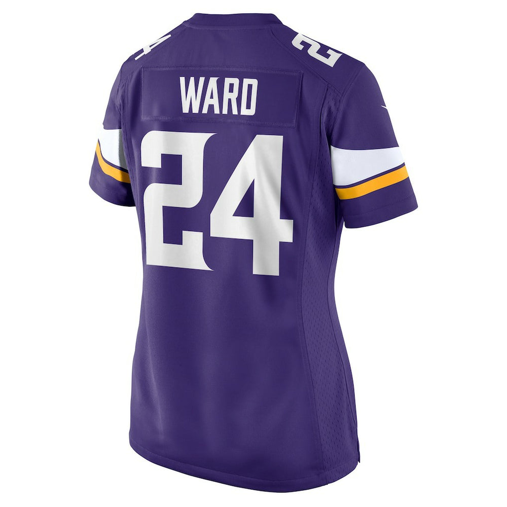 Nike Jay Ward Minnesota Vikings Women's Team Game Jersey Purple