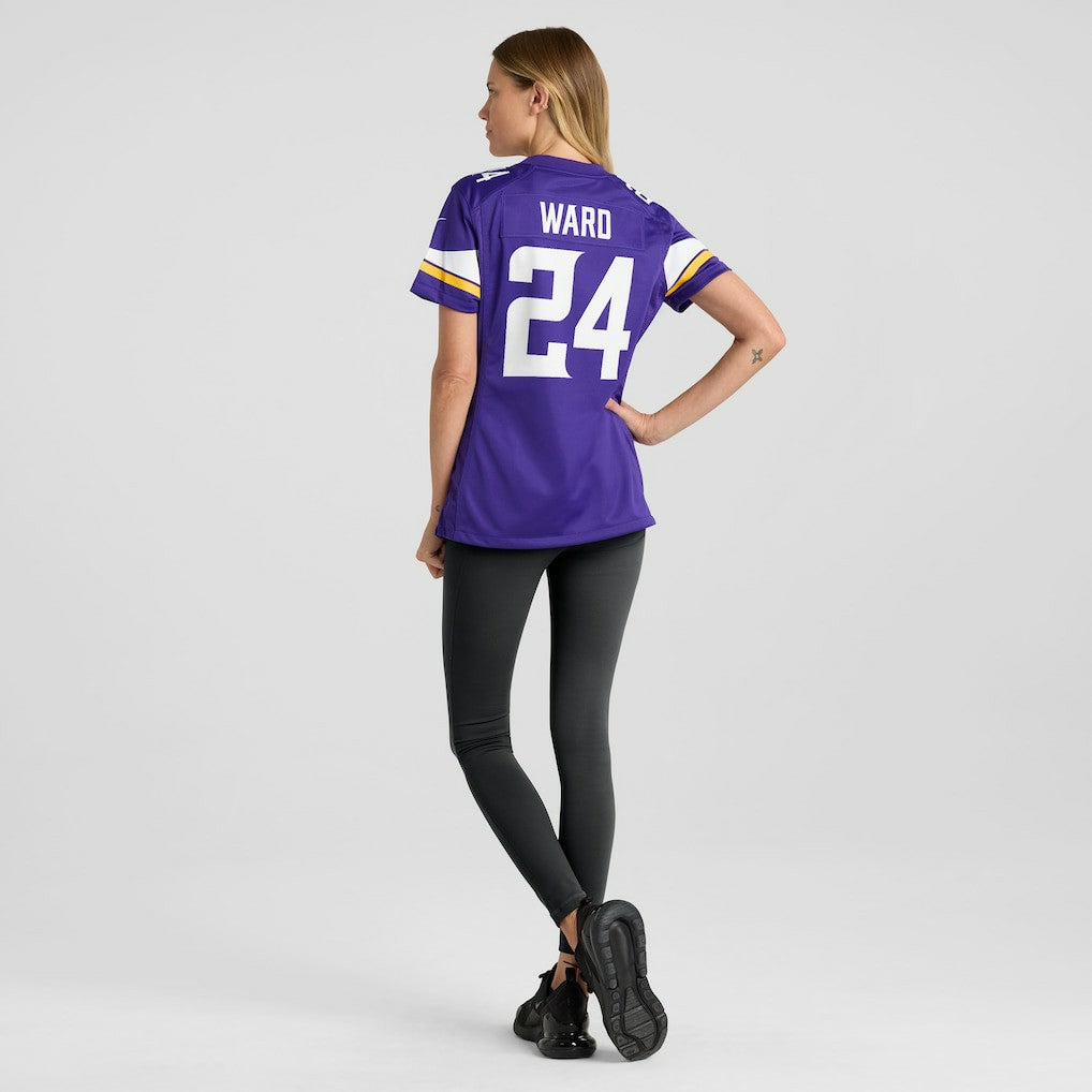 Nike Jay Ward Minnesota Vikings Women's Team Game Jersey Purple