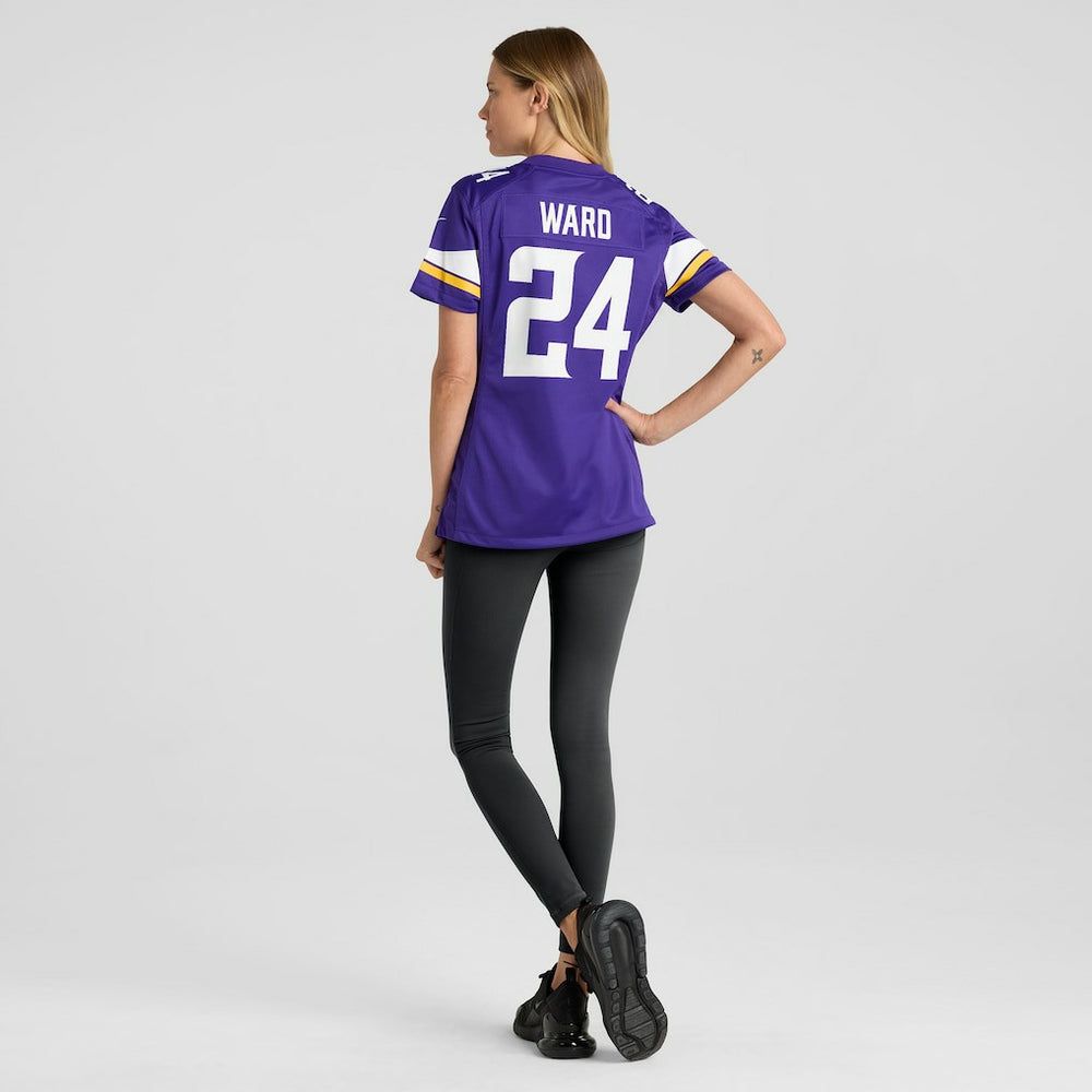 Nike Jay Ward Minnesota Vikings Women's Team Game Jersey Purple
