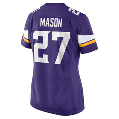 Nike Jordan Mason Minnesota Vikings Women's Team Game Jersey Purple