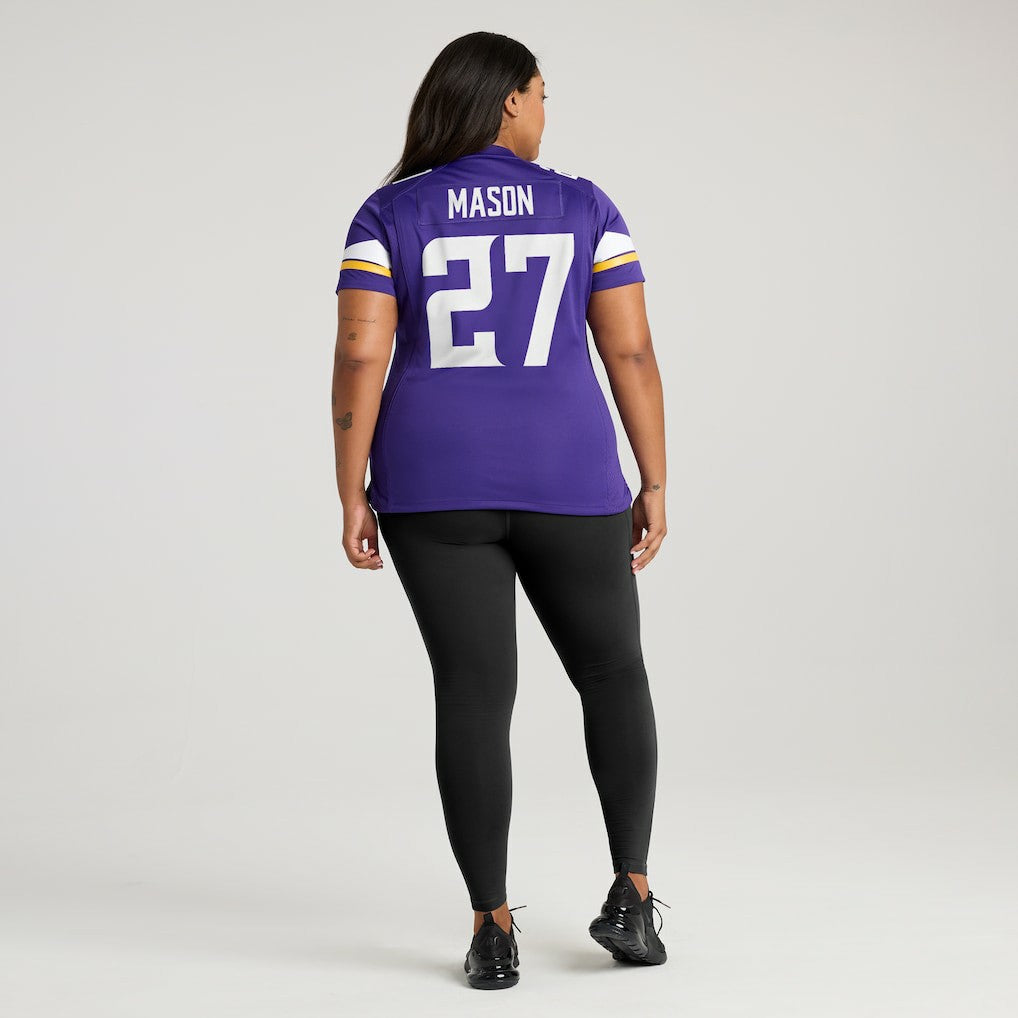 Nike Jordan Mason Minnesota Vikings Women's Team Game Jersey Purple