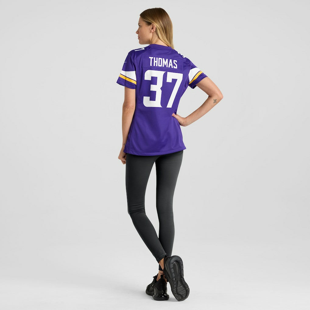 Nike Tavierre Thomas Minnesota Vikings Women's Team Game Jersey Purple