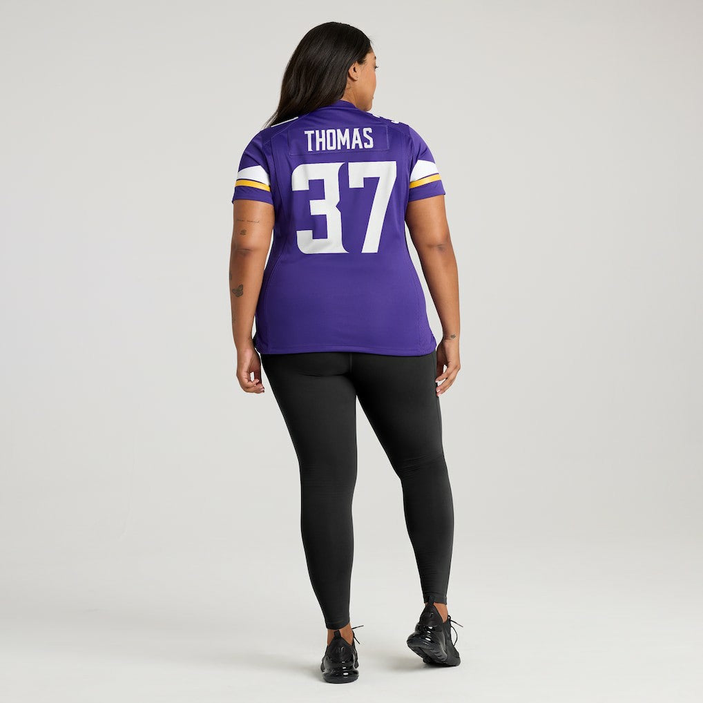 Nike Tavierre Thomas Minnesota Vikings Women's Team Game Jersey Purple