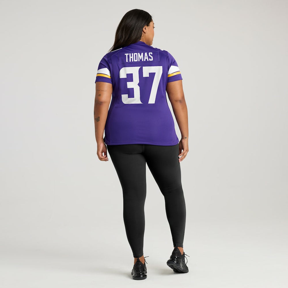 Nike Tavierre Thomas Minnesota Vikings Women's Team Game Jersey Purple