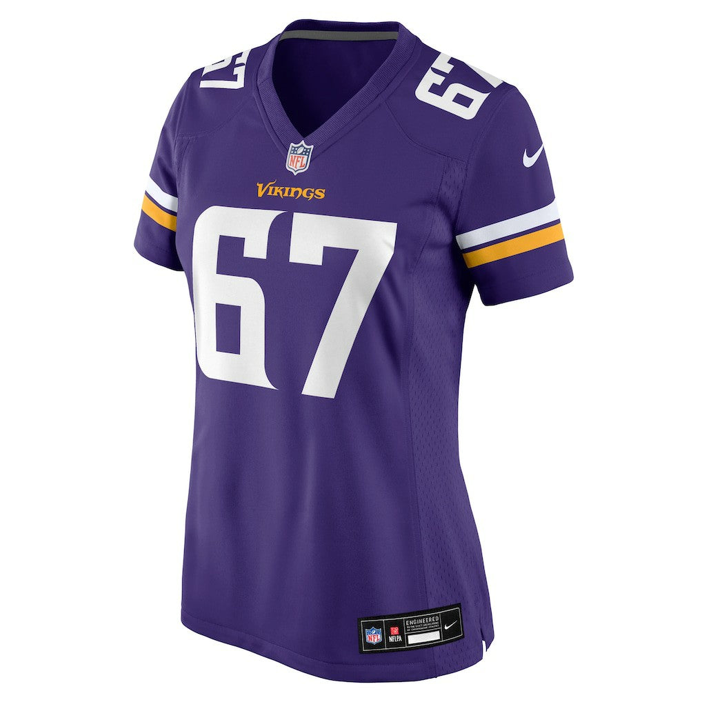 Nike Justin Skule Minnesota Vikings Women's Team Game Jersey Purple