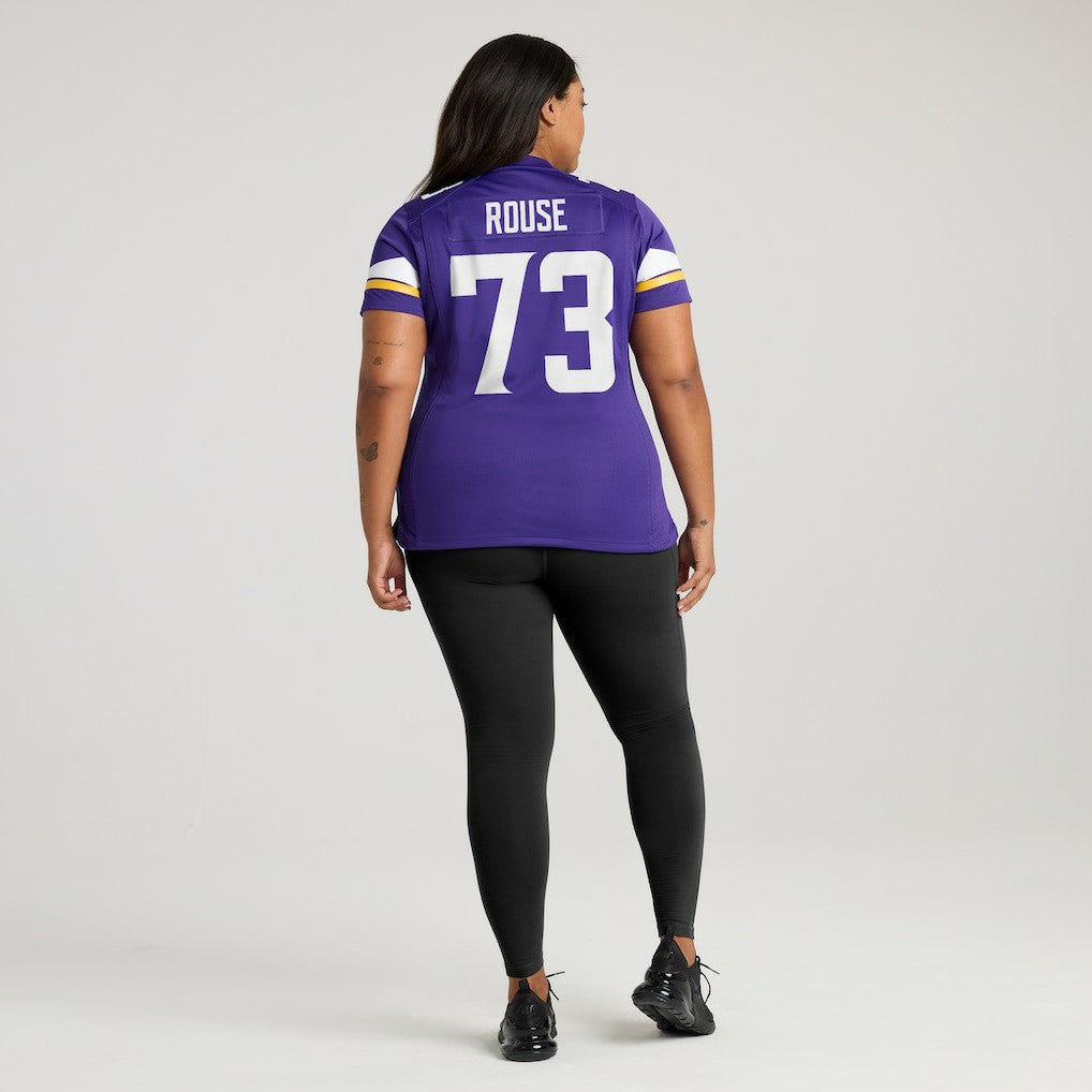 Nike Walter Rouse Minnesota Vikings Women's Team Game Jersey Purple