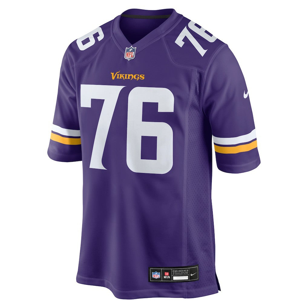 Nike Will Fries Minnesota Vikings Team Game Jersey Purple