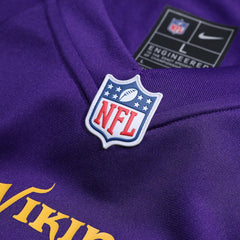 Nike Will Fries Minnesota Vikings Team Game Jersey Purple