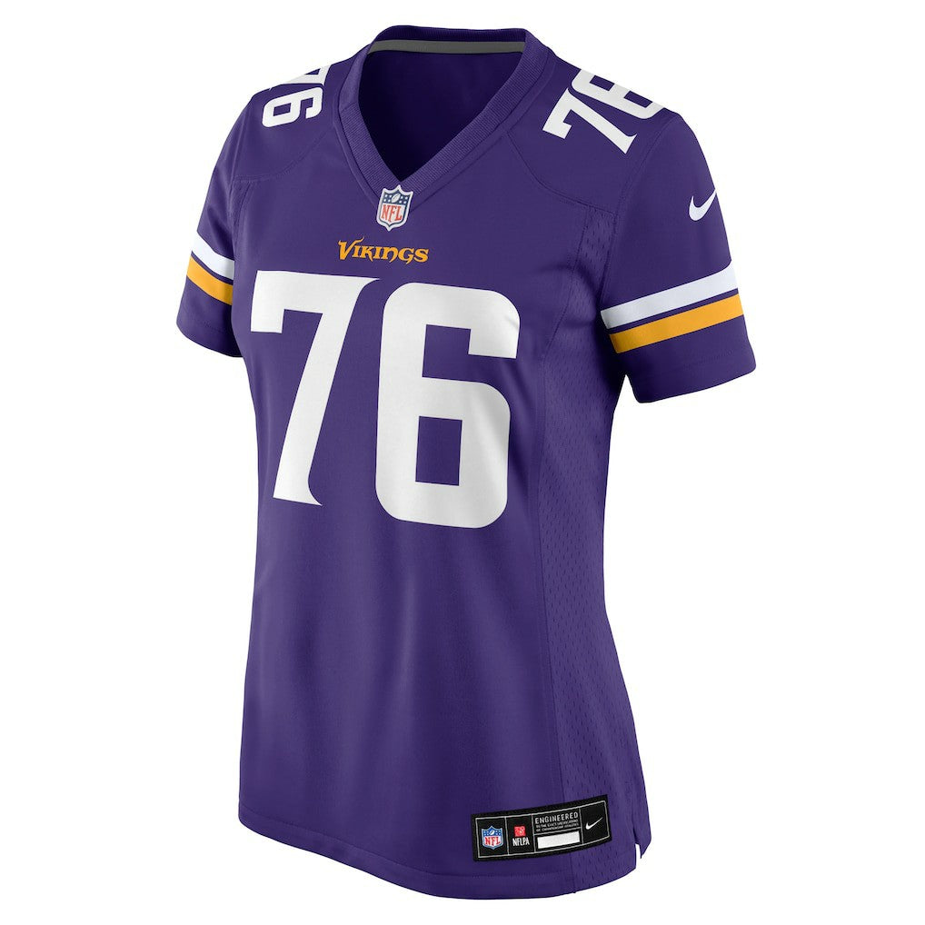 Nike Will Fries Minnesota Vikings Women's Team Game Jersey Purple