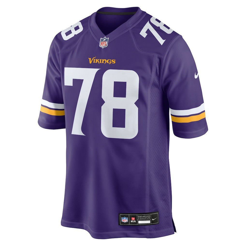 Nike Ryan Kelly Minnesota Vikings Team Game Jersey Purple
