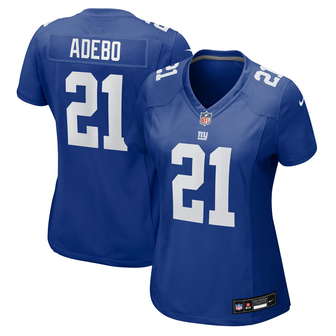 Nike Paulson Adebo New York Giants Women's Team Game Jersey Royal