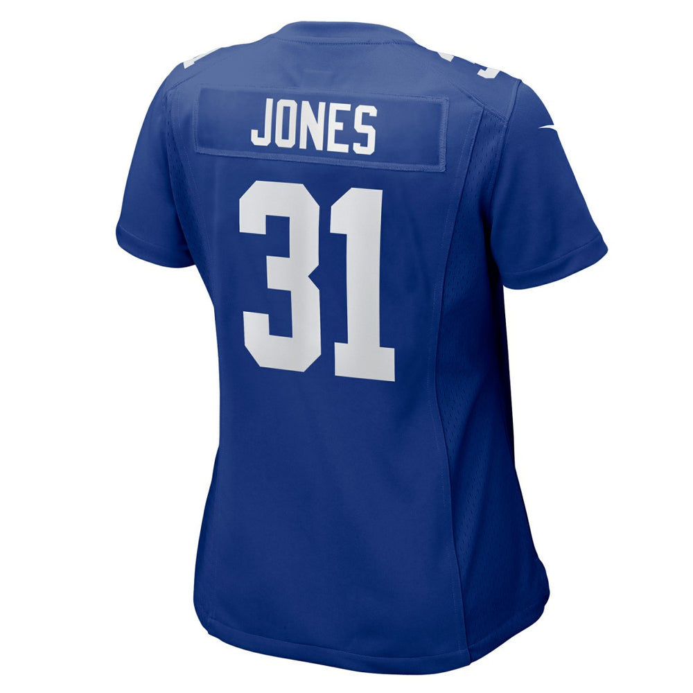 Nike Nic Jones New York Giants Women's Team Game Jersey Royal