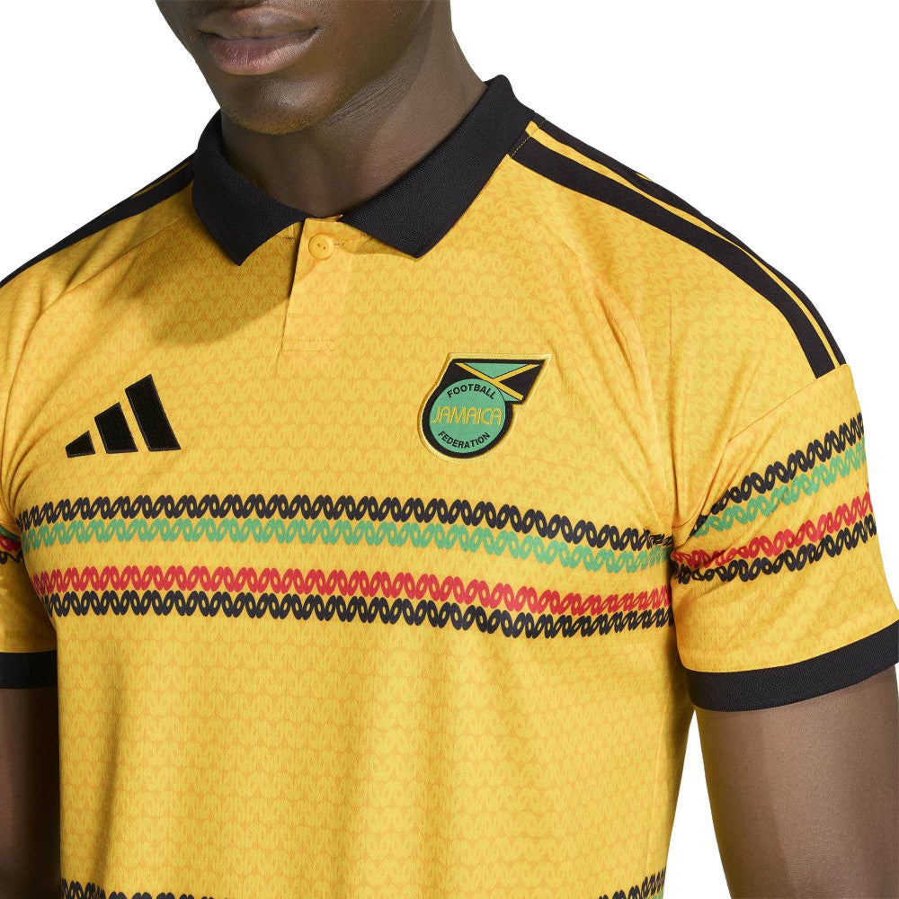 Jamaica National Team 2026 Home Replica Jersey Yellow - Adidas