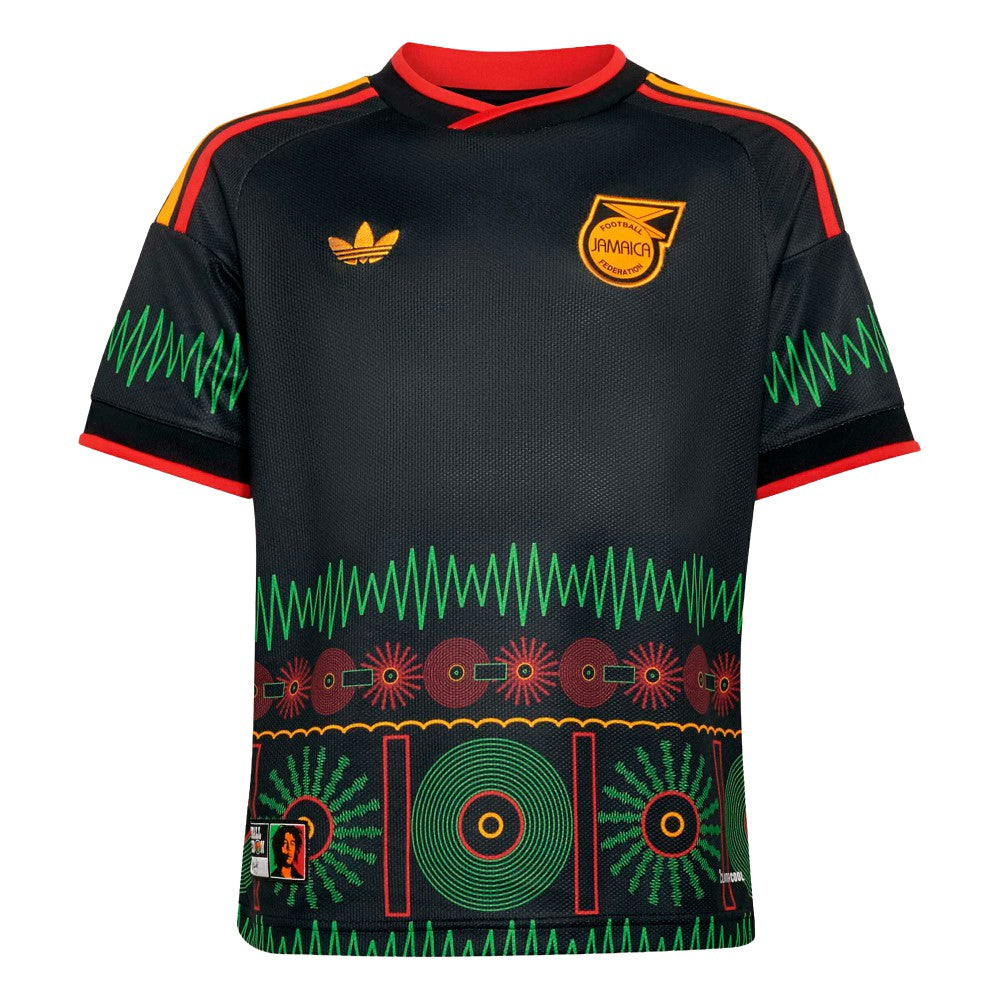 Jamaica National Team Youth 2026 Replica Jersey Black - Adidas Discount