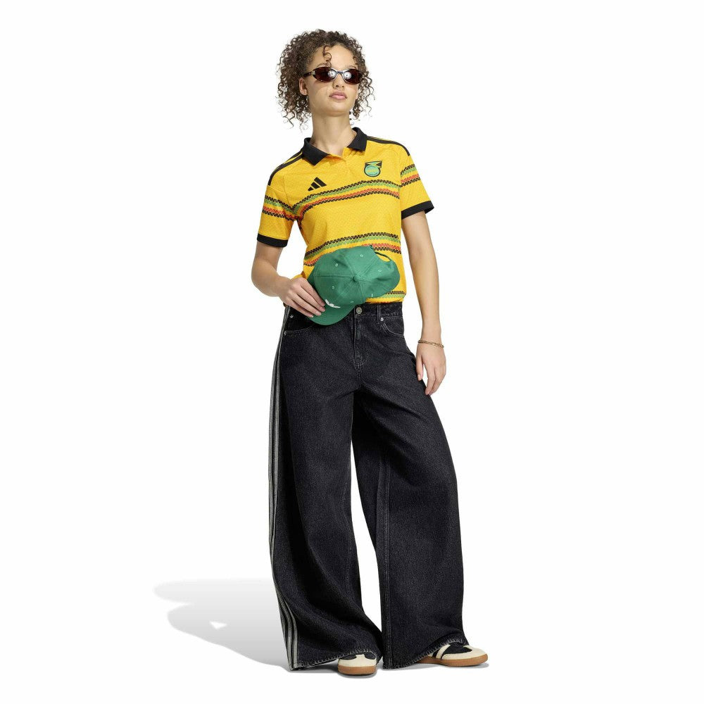Jamaica National Team Women's 2026 Home Replica Jersey Yellow - Adidas for sale