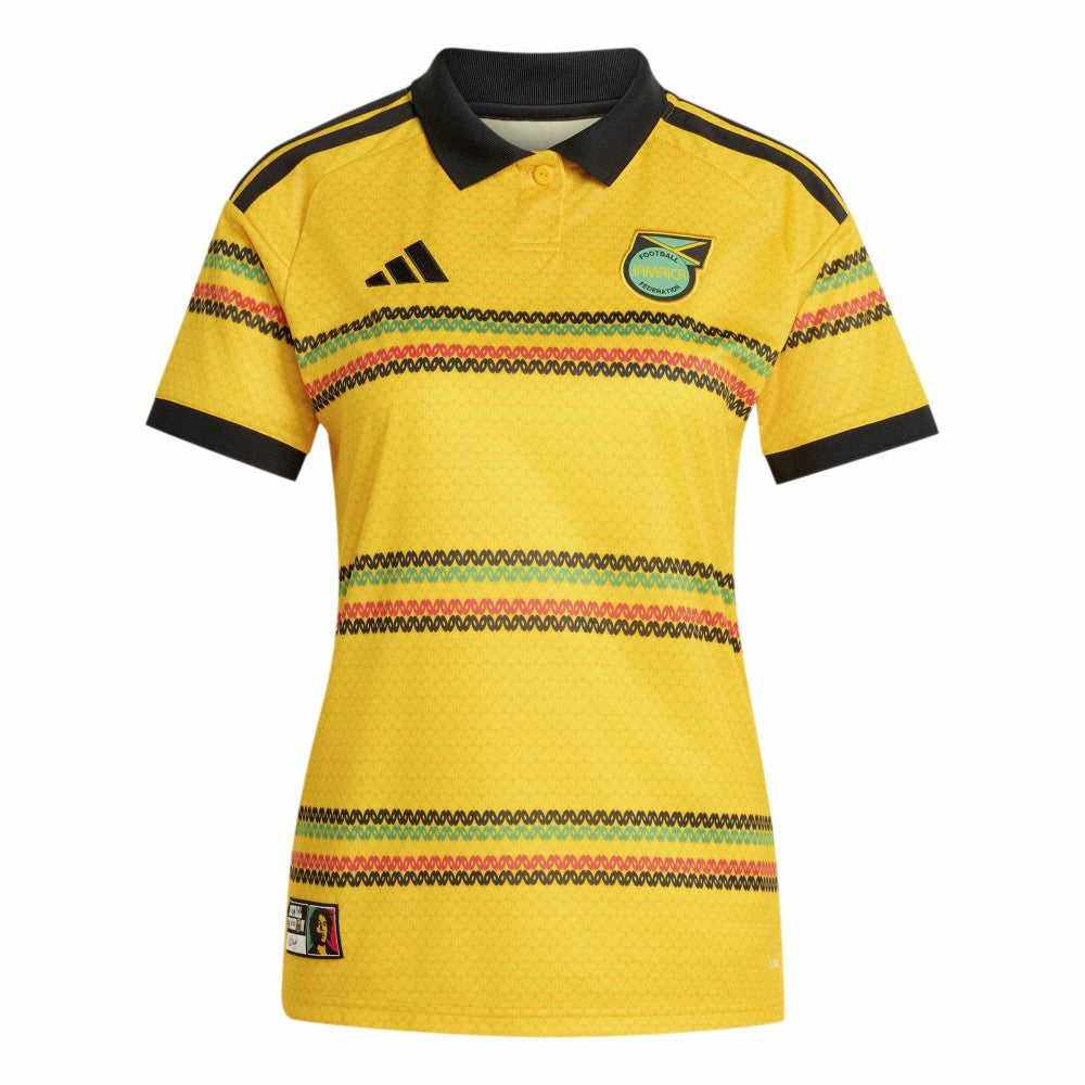 Jamaica National Team Women's 2026 Home Replica Jersey Yellow - Adidas for sale