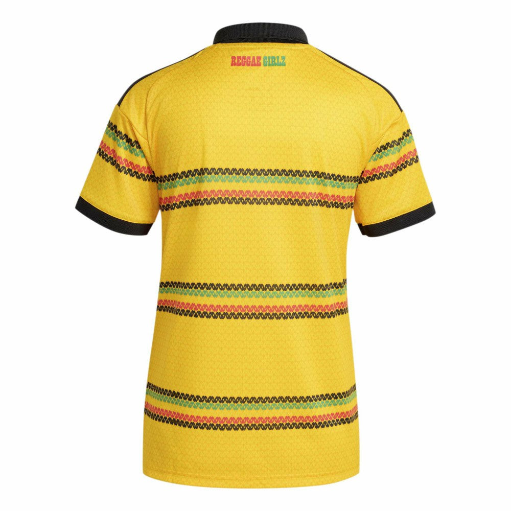 Jamaica National Team Women's 2026 Home Replica Jersey Yellow - Adidas for sale