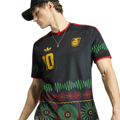 Bob Marley Jamaica National Team 2026 Away Replica Jersey Black - Adidas outlet
