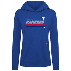 Texas Rangers Levelwear Women's Relay Breaker Pullover Hoodie - Royal - MLB Discount