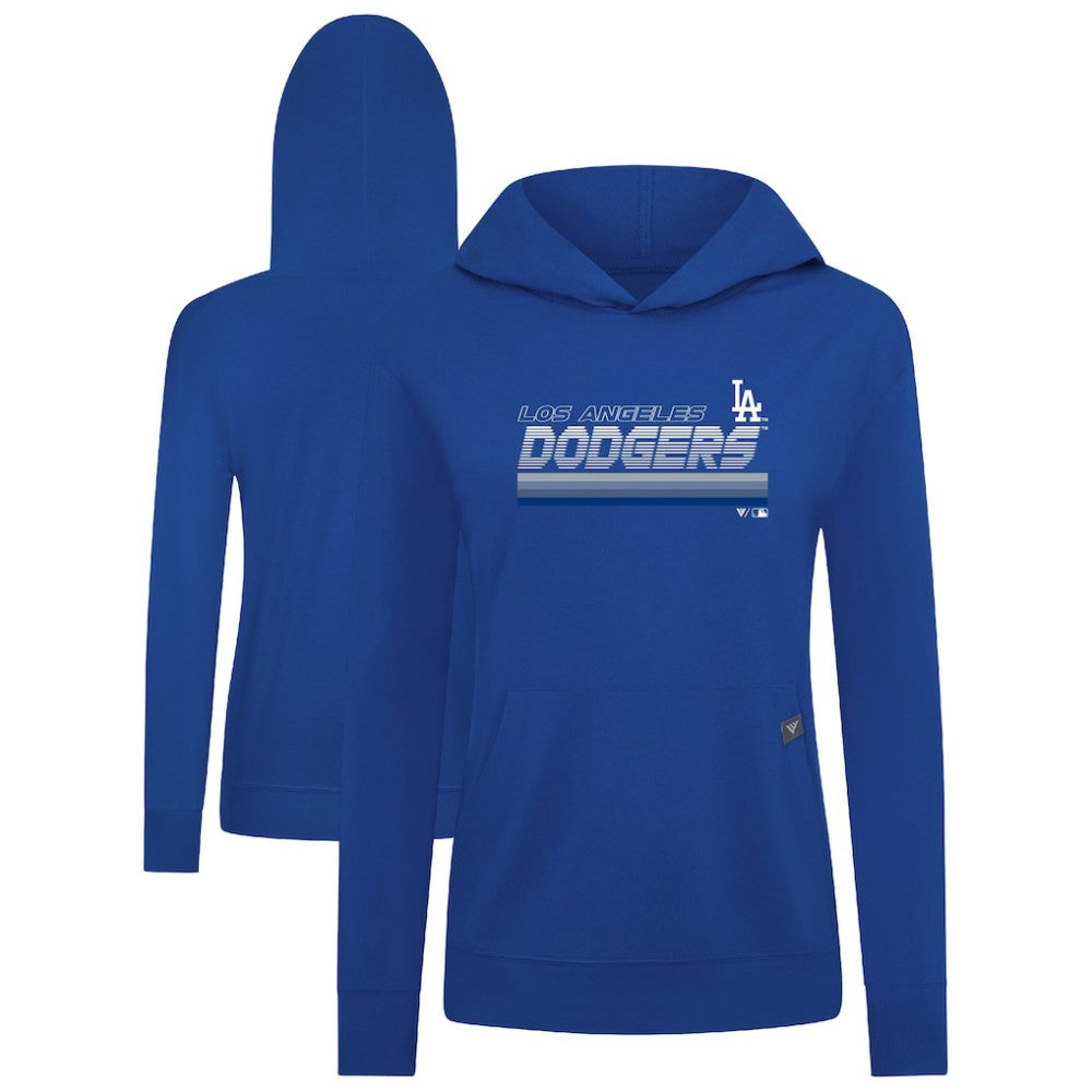 Los Angeles Dodgers Levelwear Women's Relay Breaker Pullover Hoodie - Royal - MLB Online
