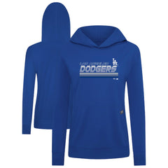 Los Angeles Dodgers Levelwear Women's Relay Breaker Pullover Hoodie - Royal - MLB Online