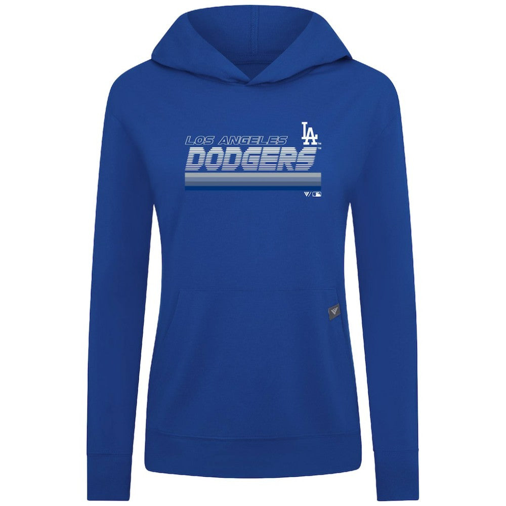 Los Angeles Dodgers Levelwear Women's Relay Breaker Pullover Hoodie - Royal - MLB Online