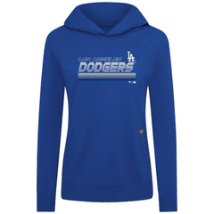 Los Angeles Dodgers Levelwear Women's Relay Breaker Pullover Hoodie - Royal - MLB Online