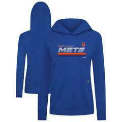 New York Mets Levelwear Women's Relay Breaker Pullover Hoodie - Royal - MLB Sale
