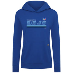 Toronto Blue Jays Levelwear Women's Relay Breaker Pullover Hoodie - Royal - MLB Sale