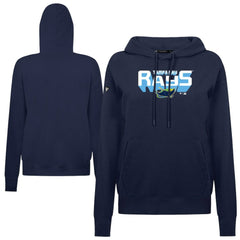 Tampa Bay Rays Levelwear Women's Adorn Retro 3D Pullover Hoodie - Navy - MLB Lifestyle