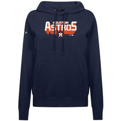 Houston Astros Levelwear Women's Adorn Retro 3D Pullover Hoodie - Navy - MLB on Sale