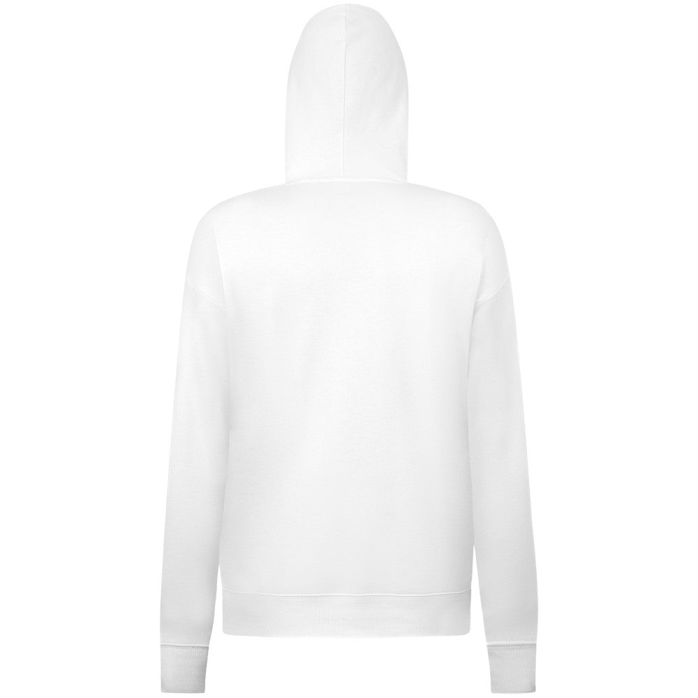 New York Mets Levelwear Women's Adorn Retro 3D Pullover Hoodie - White - MLB Lifestyle
