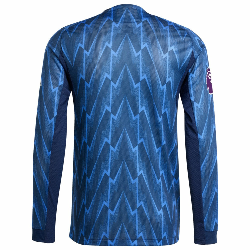 Arsenal 2025/26 Away Long Sleeve Jersey with Patch Blue - Adidas Discount