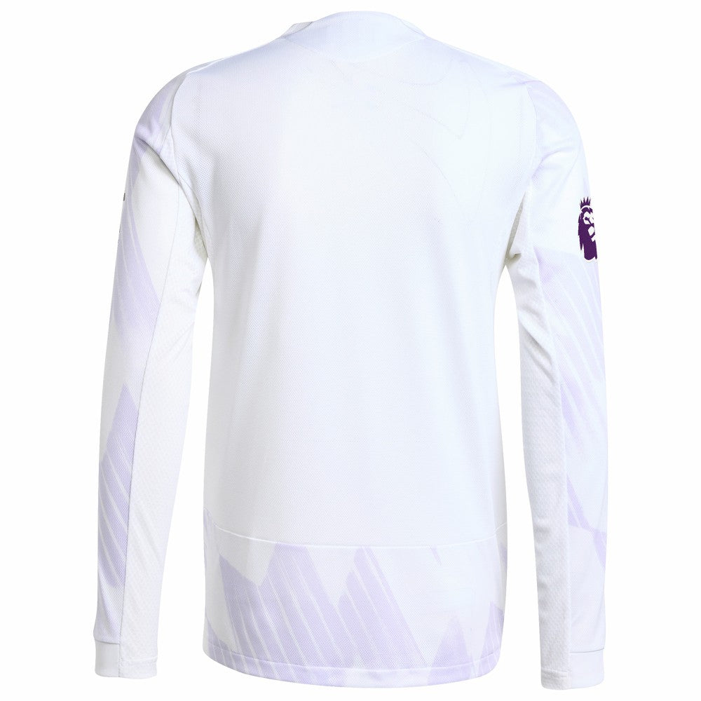 Manchester United 2025/26 Away Long Sleeve Jersey White - Adidas outlet