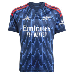 Arsenal Youth 2025/26 Away Replica Custom Jersey Blue - Adidas