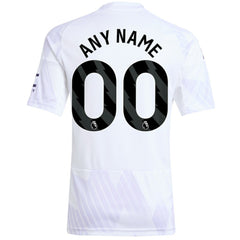 Manchester United Youth 2025/26 Away Replica Custom Jersey White - Adidas sale