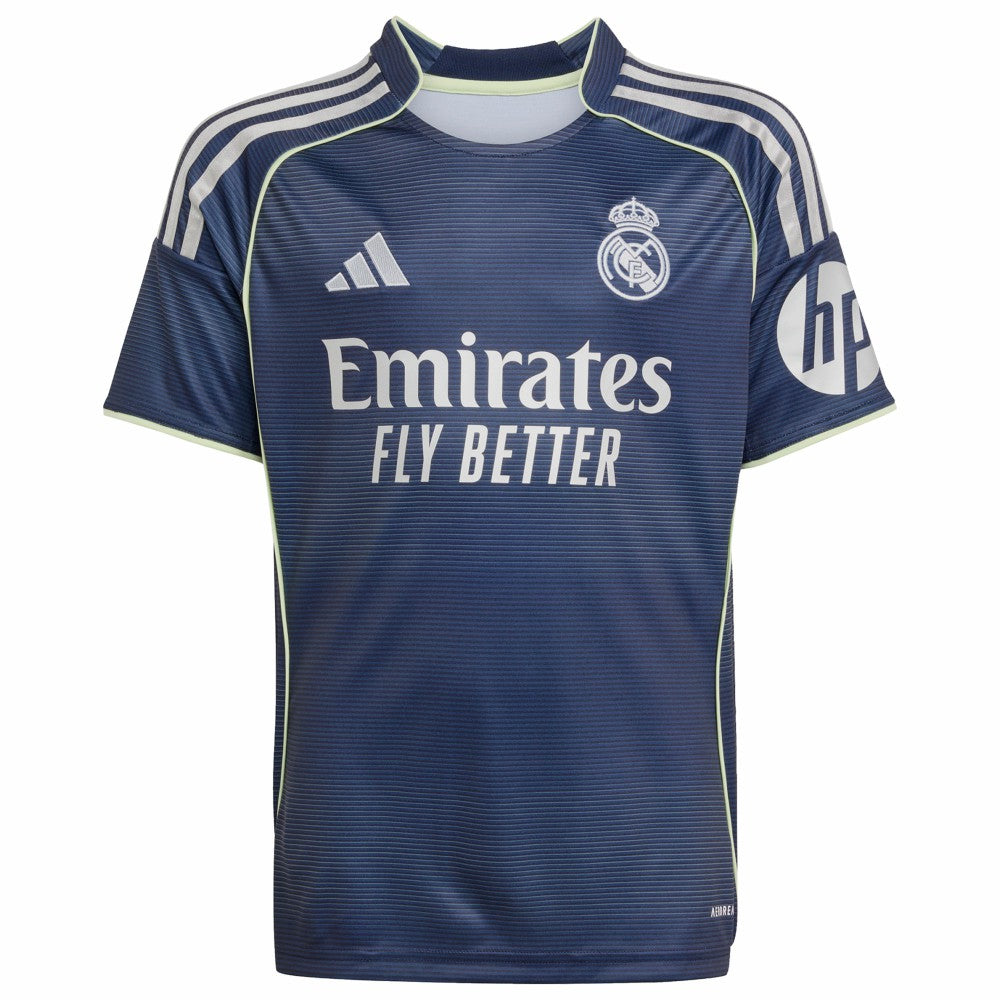 Real Madrid Youth 2025/26 Away Replica Custom Jersey Blue - Adidas Discount