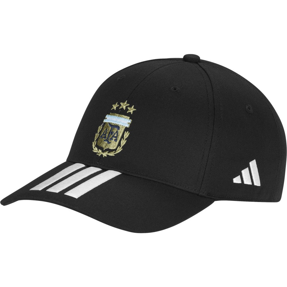 Argentina National Team Unisex FIFA x World Cup Team Baseball Adjustable Hat Black - Adidas for sale