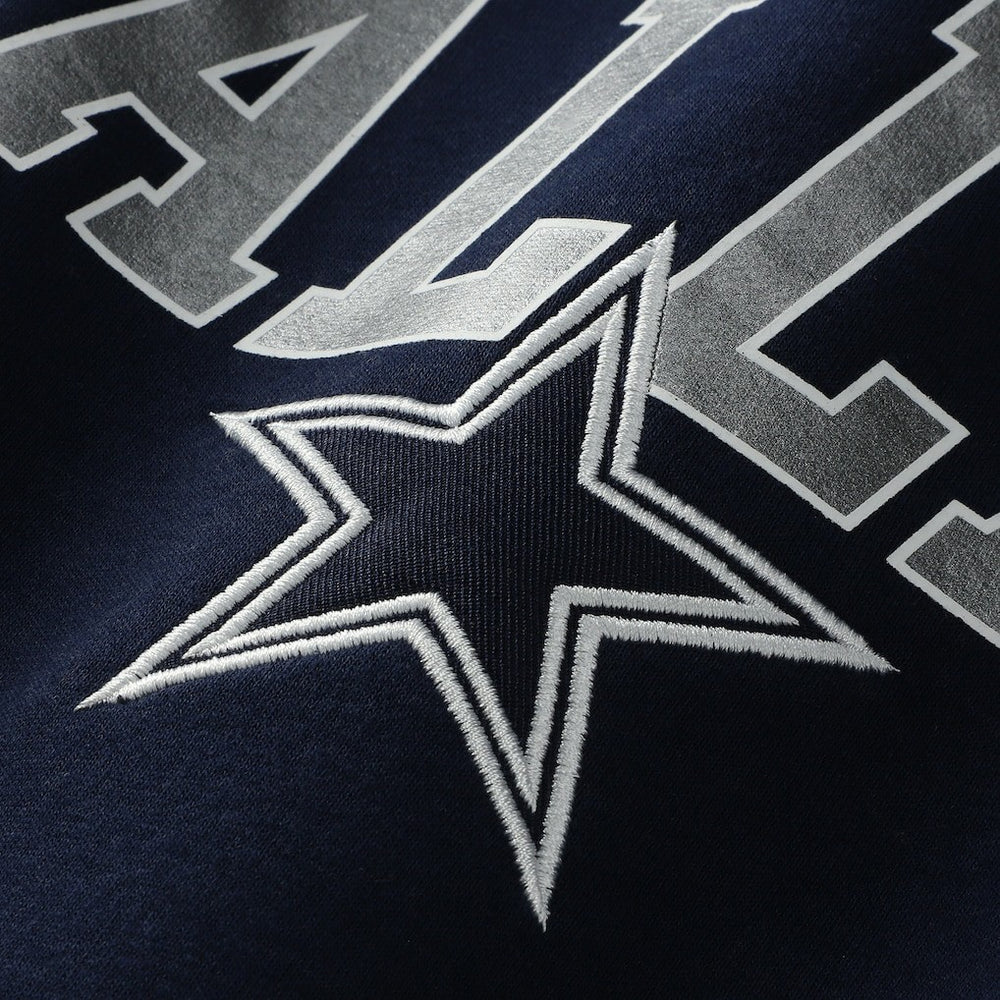 Dallas Cowboys G-III Sports by Carl Banks Adaptive Lord Stanley Crewneck Sweatshirt Navy