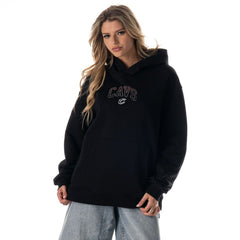 Cleveland Cavaliers The Wild Collective Unisex Splatter Premium Hoodie Black